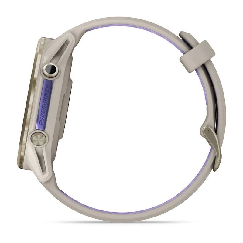 Смарт-часы Garmin Forerunner 970 - 47 mm, Золотистый, титановый безель, серый с индиго ремешок (010-02969-02) 8