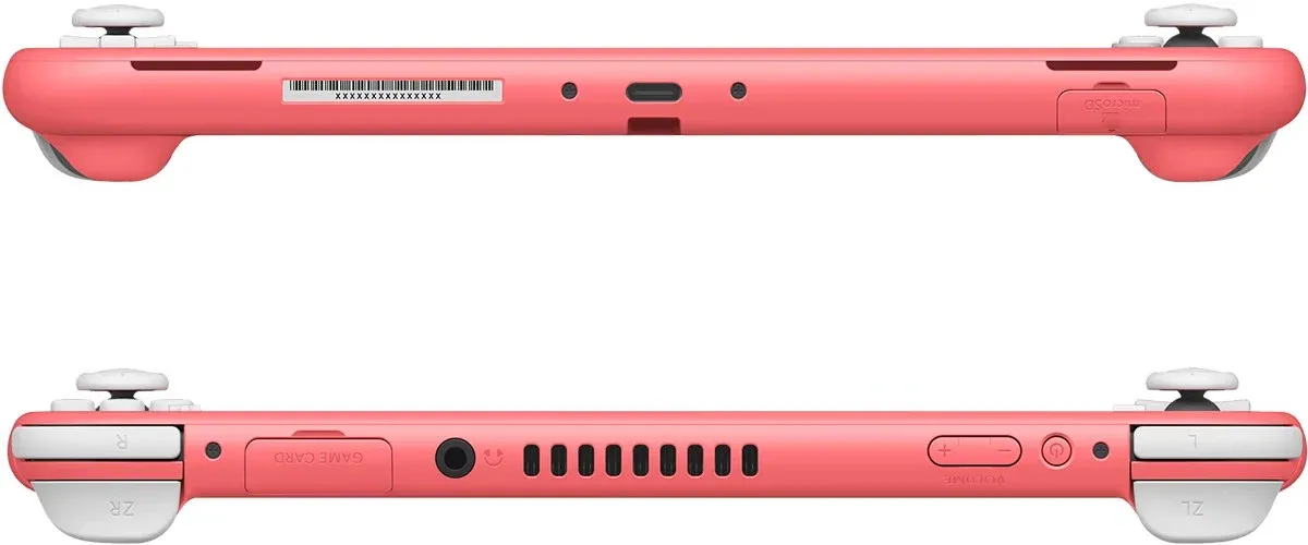 Игровая приставка Nintendo Switch Lite 32Gb, кораллово-розовый (Coral) 4
