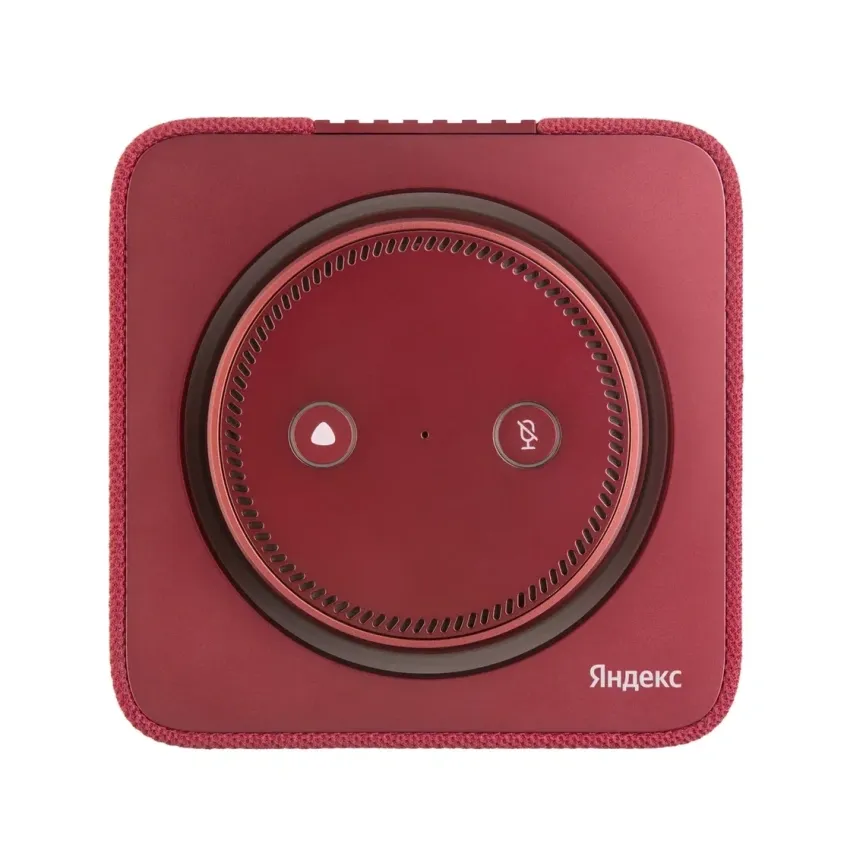 Умная колонка Яндекс Станция Макс с Zigbee, Красный (YNDX-00052R) - фото 3