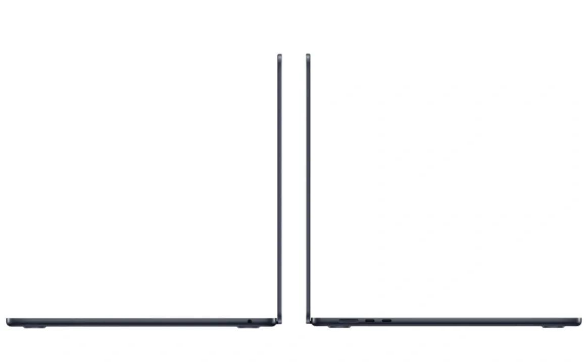 MacBook Air 15" M5 (2026) 10C CPU/10C GPU, 24 ГБ RAM, 1 ТБ SSD, (Midnight | Тёмная ночь) 6