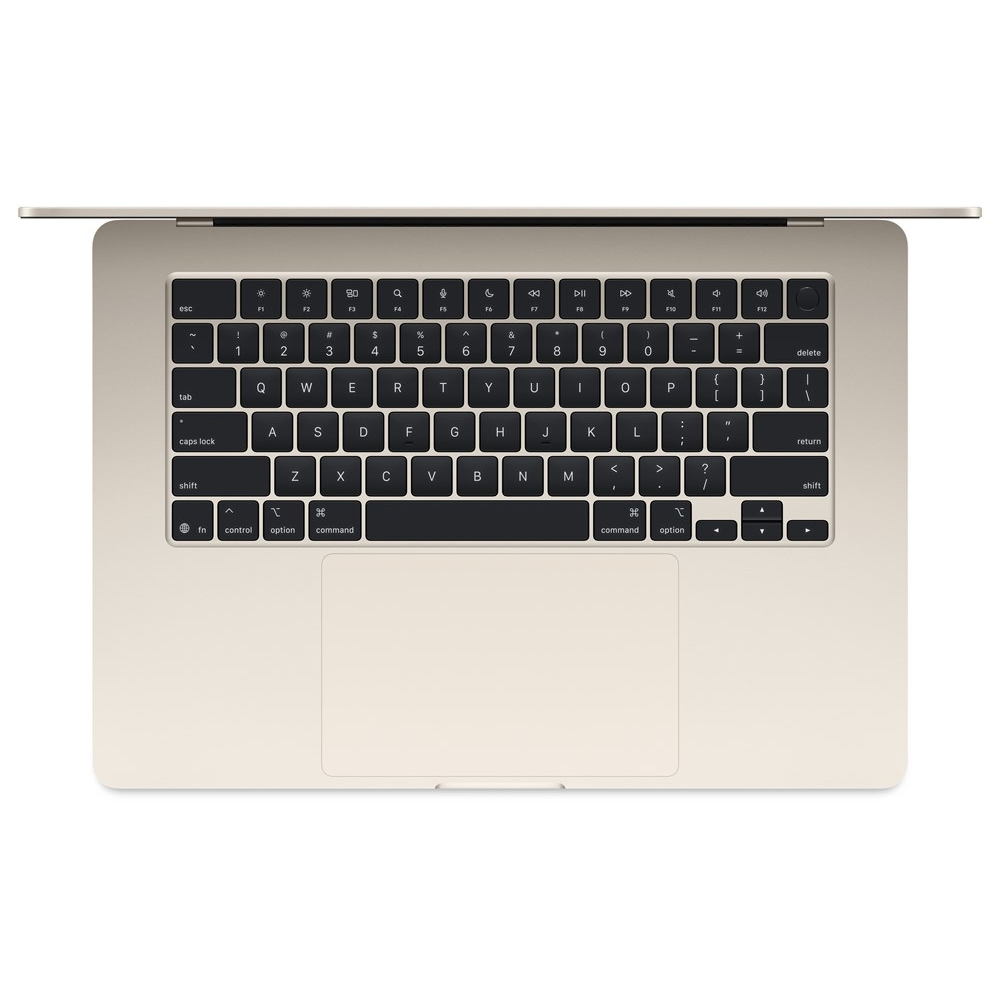 Ноутбук Apple MacBook Air 15" M4 (2025) 10C CPU/10C GPU, 16 ГБ RAM, 1 ТБ SSD, (Starlight | Сияющая звезда) (Z1DF0004Z; Z1DF ; Z1DF00084) - фото 2