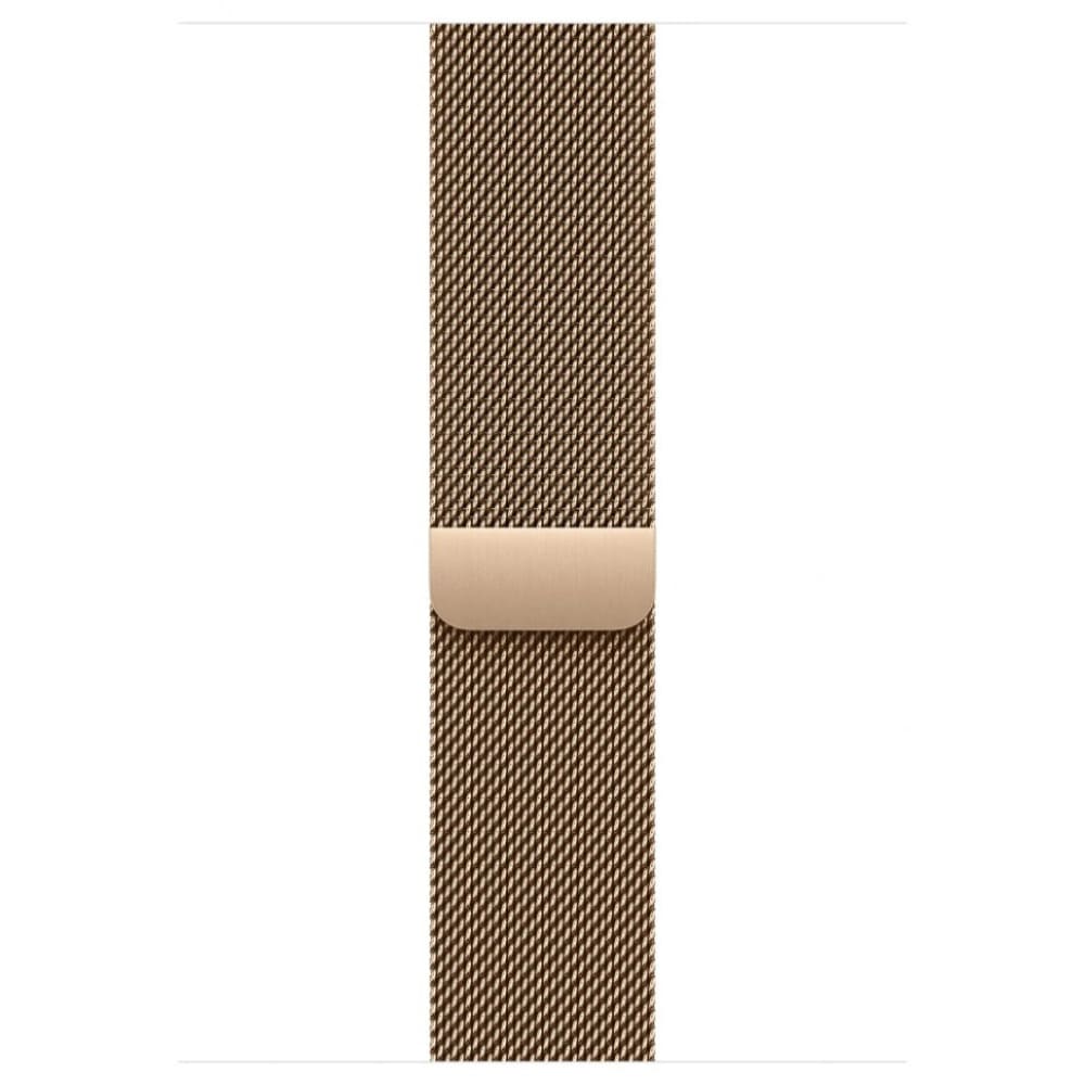 Умные часы Apple Watch Series 11 42 мм Titanium Milanese Loop Золотой - фото 3