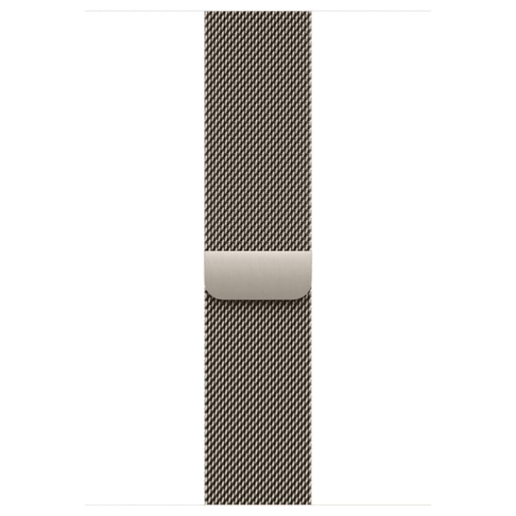 Смарт-часы Apple Watch S11 - 42 mm Titanium Natural case | Natural Milanese Loop - фото 3