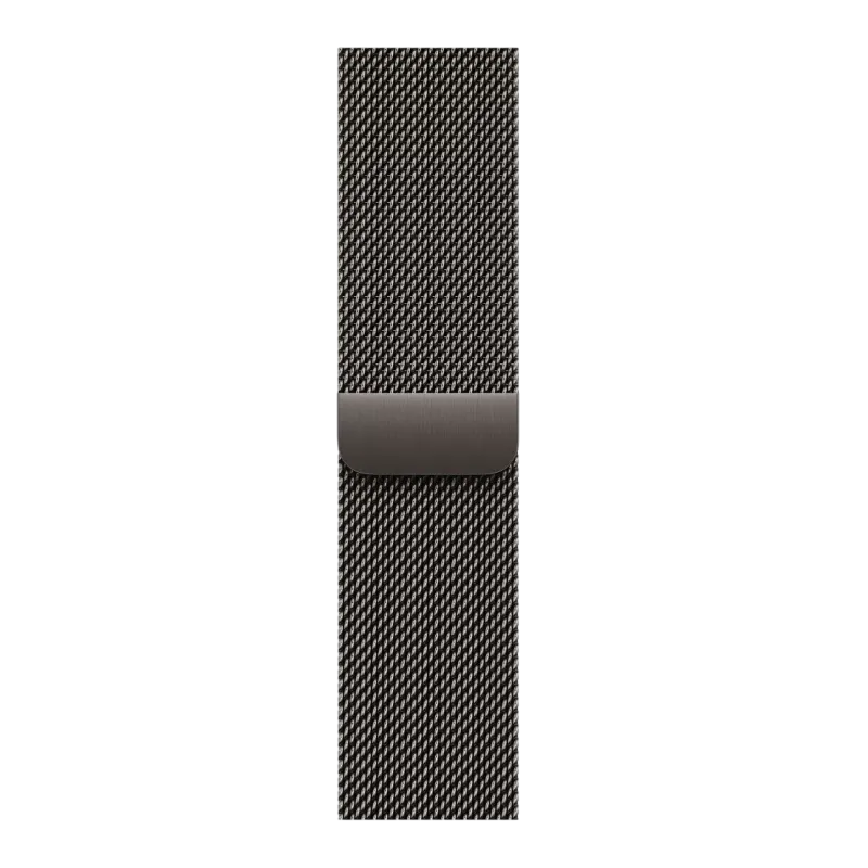Смарт-часы Apple Watch S11 - 46 mm Titanium Slate case | Slate Milanese Loop, M/L - фото 3