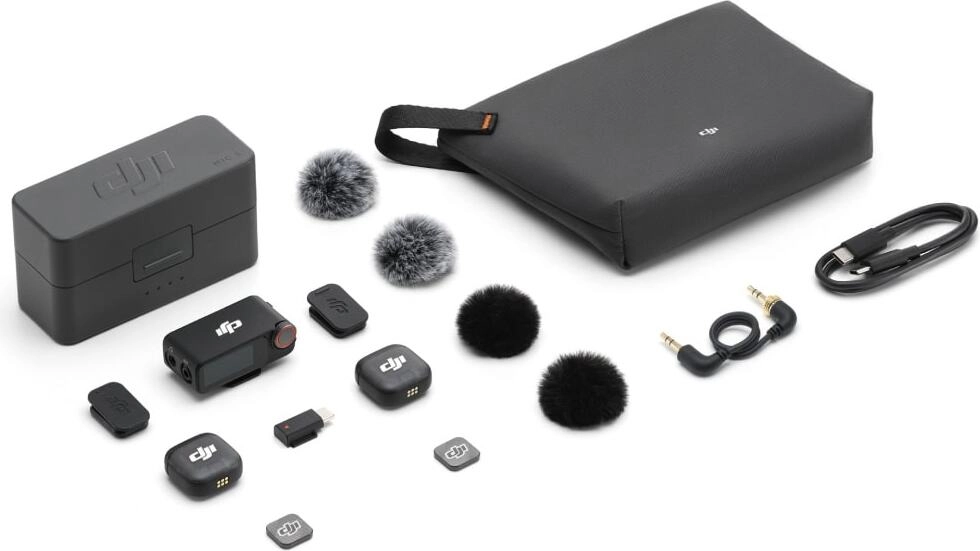 Комплект беспроводных микрофонов DJI Mic 3 (2 TX + 1 RX + Зарядный футляр) 5