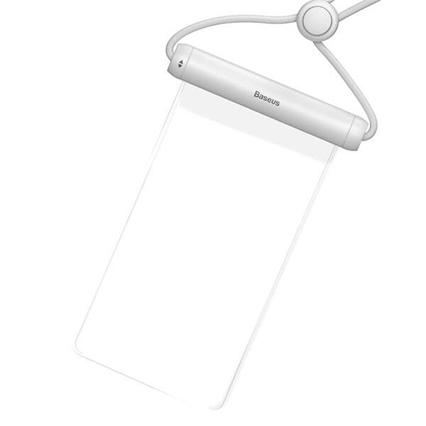 Чехол водонепроницаемый Baseus AquaGlide IPX-8 Cylindrical Slide BS-PC030 Белый