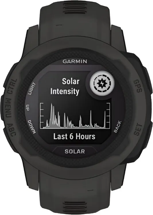 Смарт-часы Garmin Instinct 2S Solar Standard Edition - 40 mm, Графитовый - фото 2