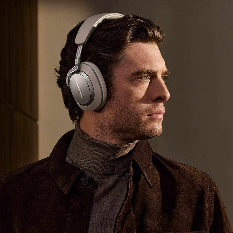 Беспроводные-проводные наушники Bowers & Wilkins Px8 S2, Warm Stone 14