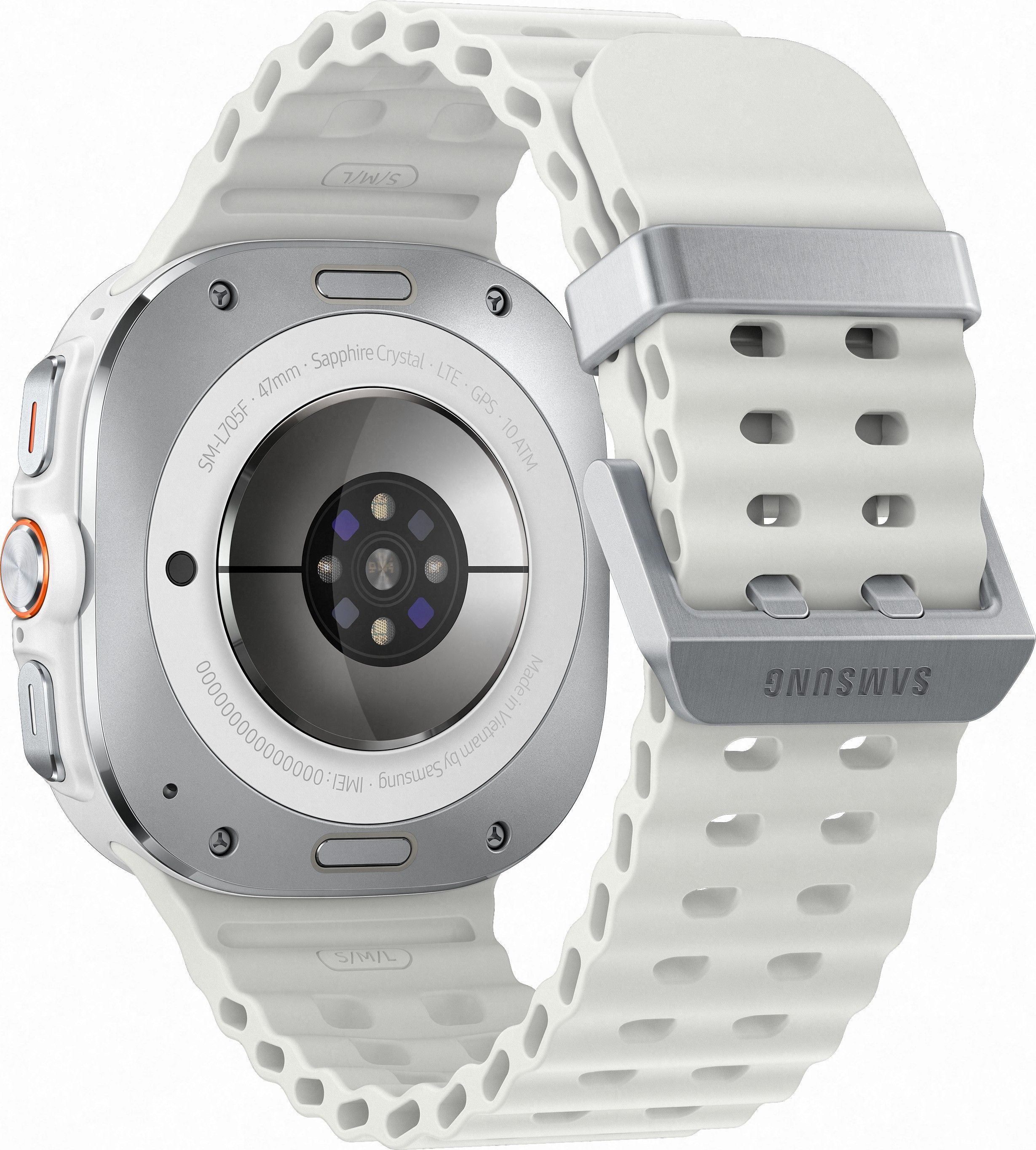 Смарт-часы Samsung Galaxy Watch Ultra (2024) - 47 mm (SM-L705) Titanium White (белый ремешок) 4