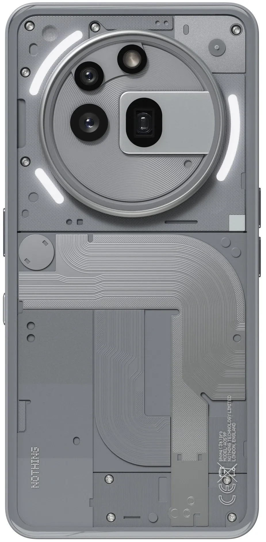 Смартфон Nothing Phone 3A Pro, 12/256 ГБ (Серый | Grey) 5