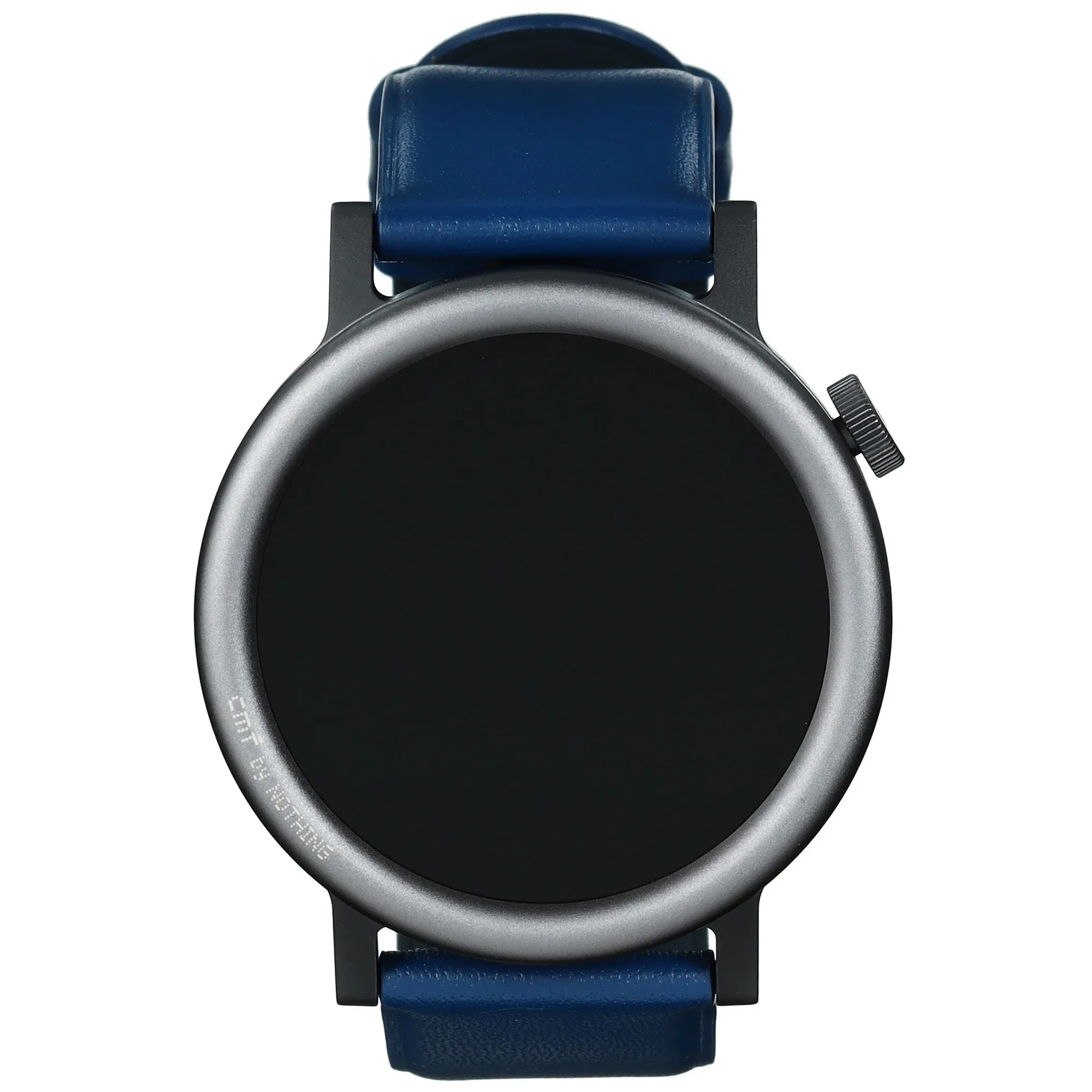 Смарт-часы CMF by Nothing Watch Pro 2 - тёмно-серый безель, синий кожаный ремешок - фото 3