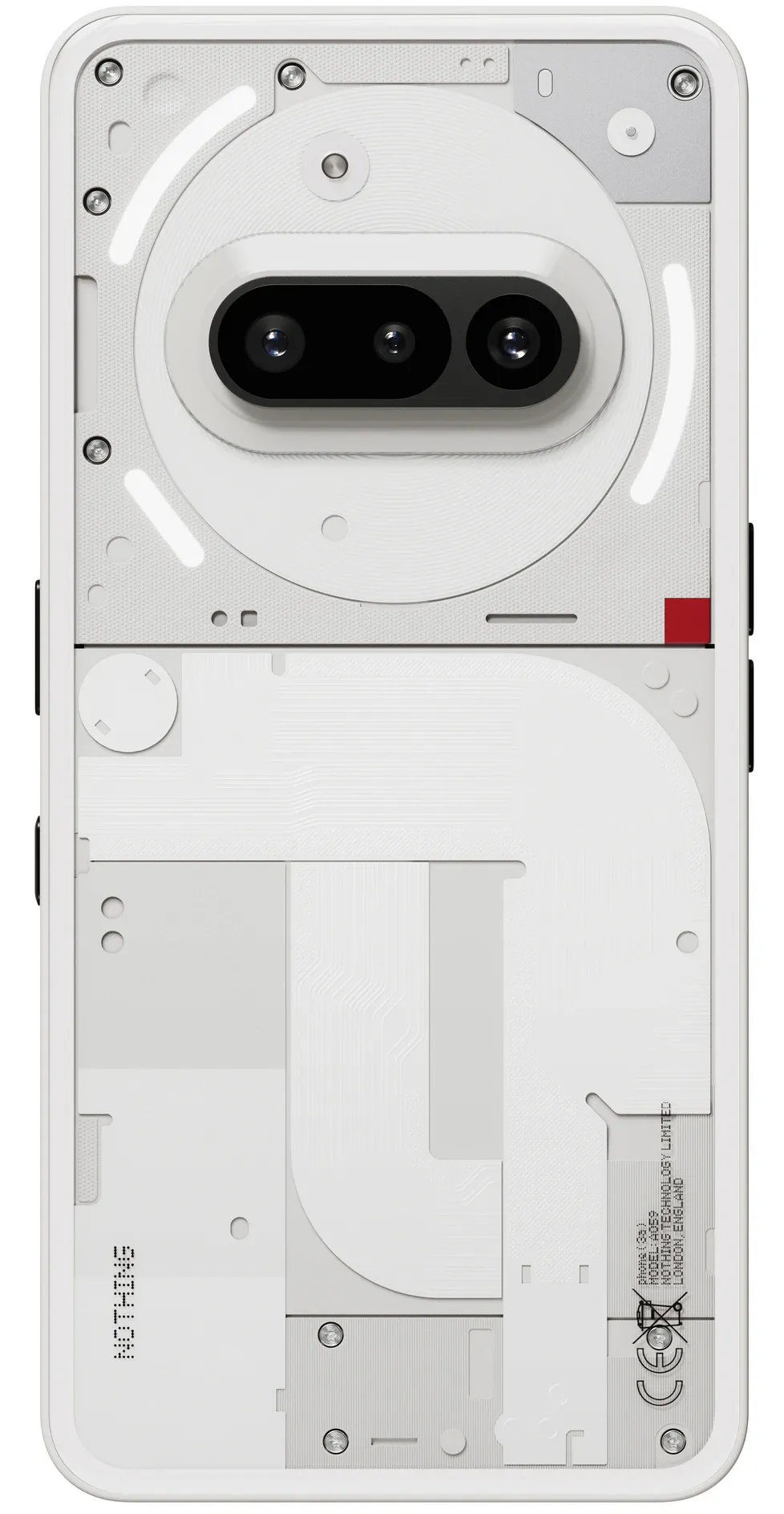 Смартфон Nothing Phone 3A 8/128 ГБ (Белый | White) 5