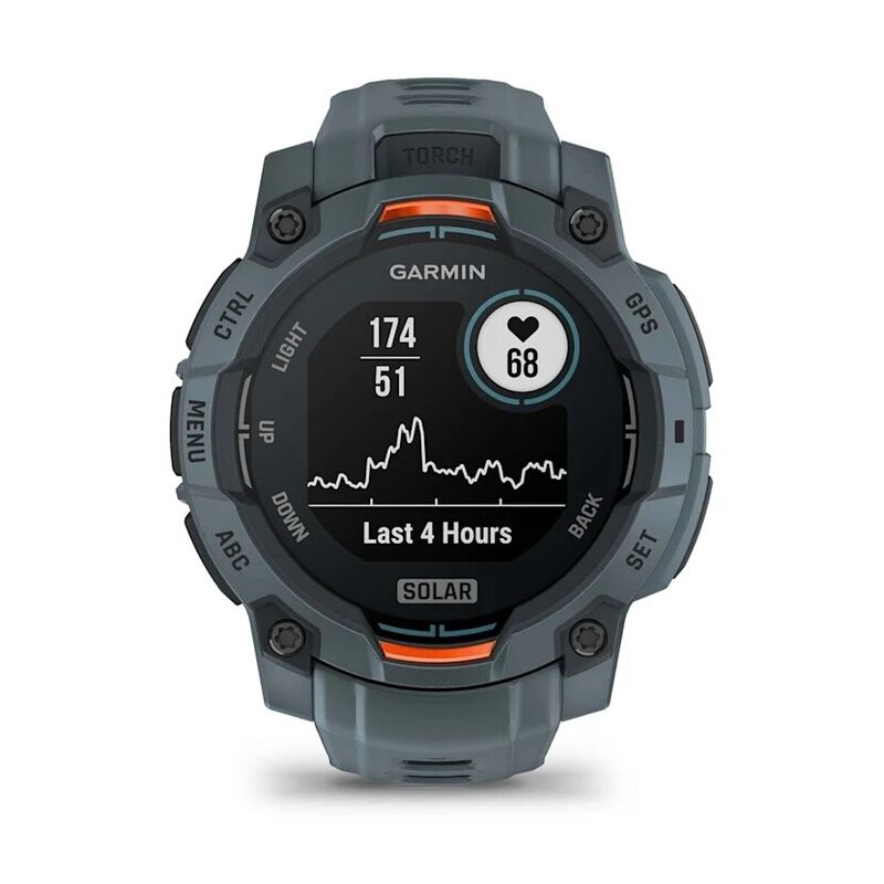 Смарт-часы Garmin Instinct 3 - 45 mm, Solar, Сумеречный цвет 8