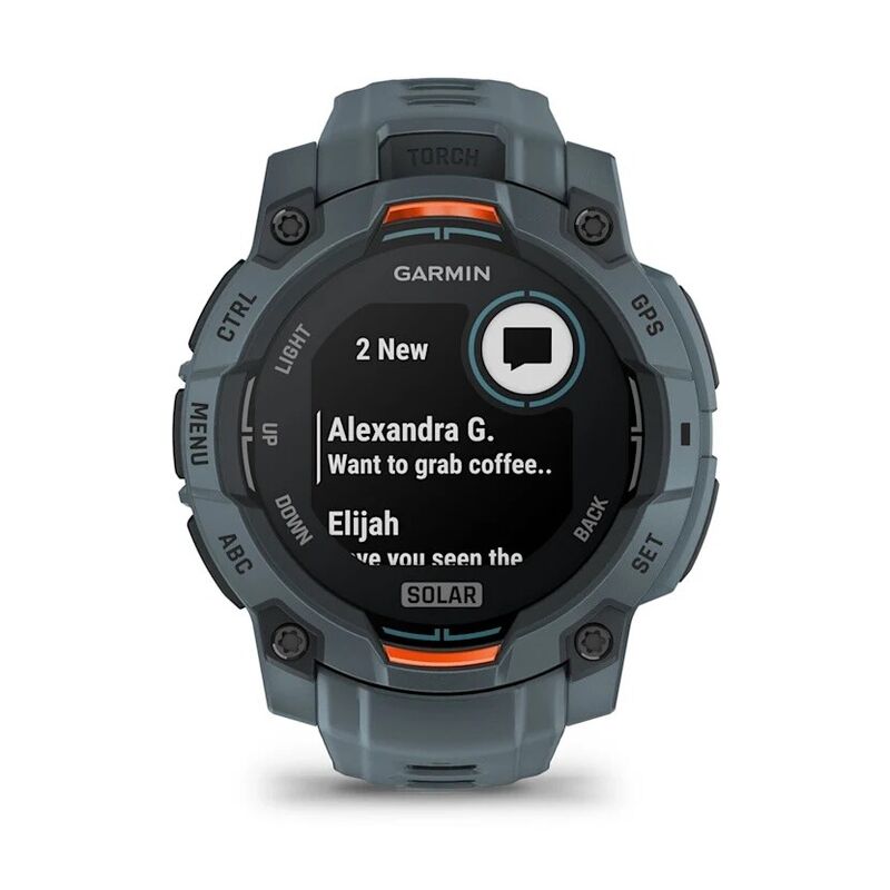 Смарт-часы Garmin Instinct 3 - 45 mm, Solar, Сумеречный цвет 4