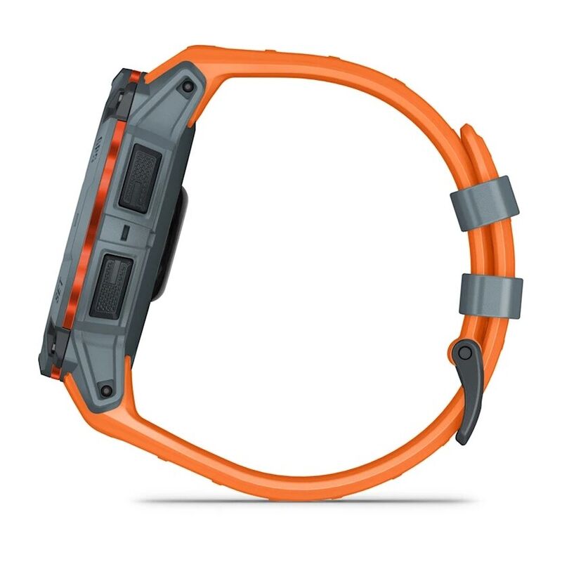 Смарт-часы Garmin Instinct 3 - 50 mm, Solar, Серый, оранжевый ремешок 9