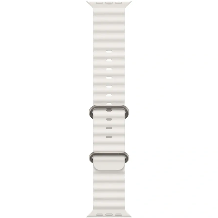 Смарт-часы Apple Watch Ultra 2 - 49 mm ремешок Ocean band | White - фото 2