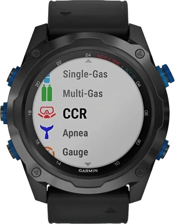 Смарт-часы Garmin Descent Mk2i - 52 mm, Титановый с DLC-покрытием и черным ремешком - фото 2