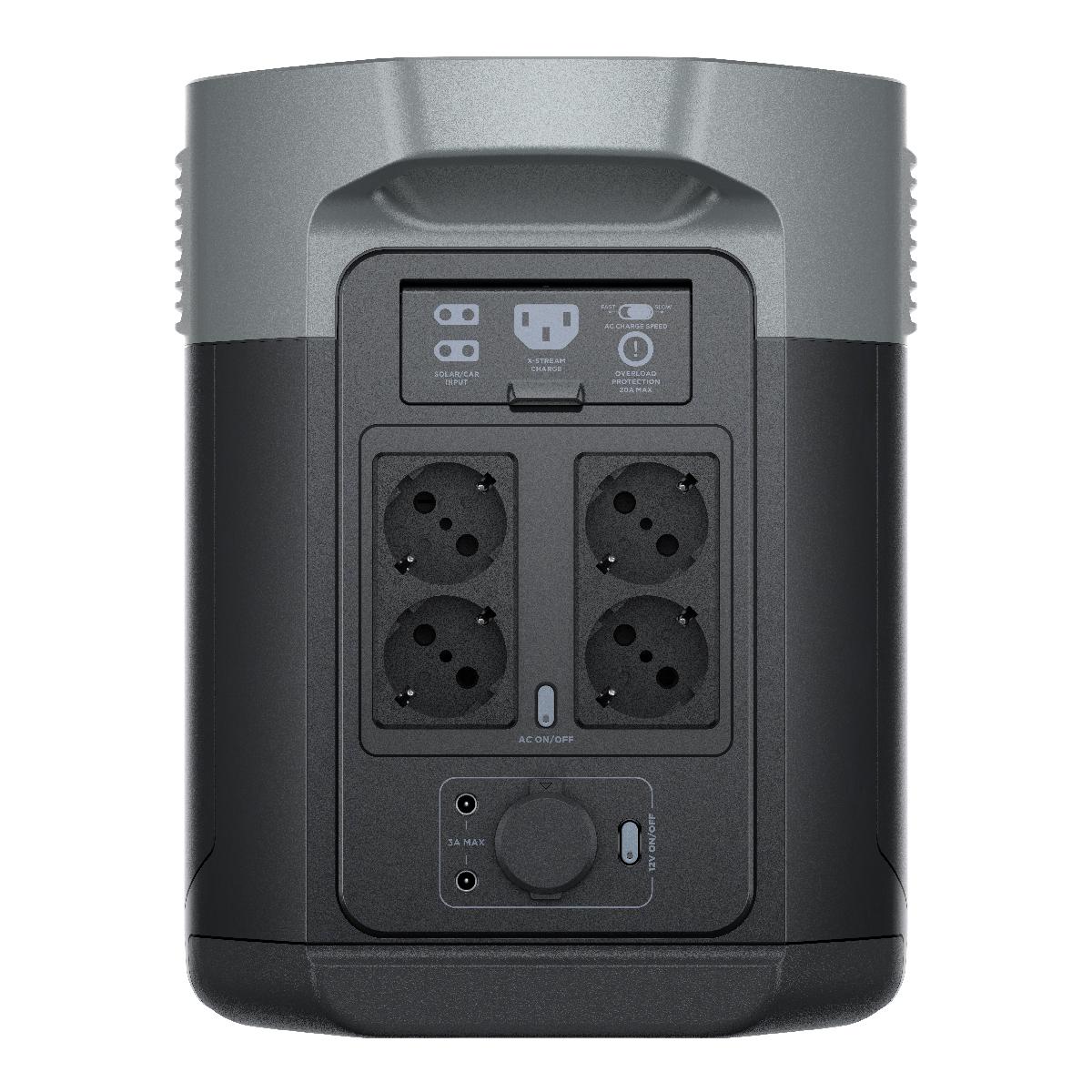 Портативная зарядная станция EcoFlow DELTA 2 Max (2048 Втч) - фото 3