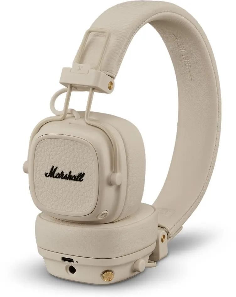Беспроводные наушники Marshall Major V Бежевый - фото 2