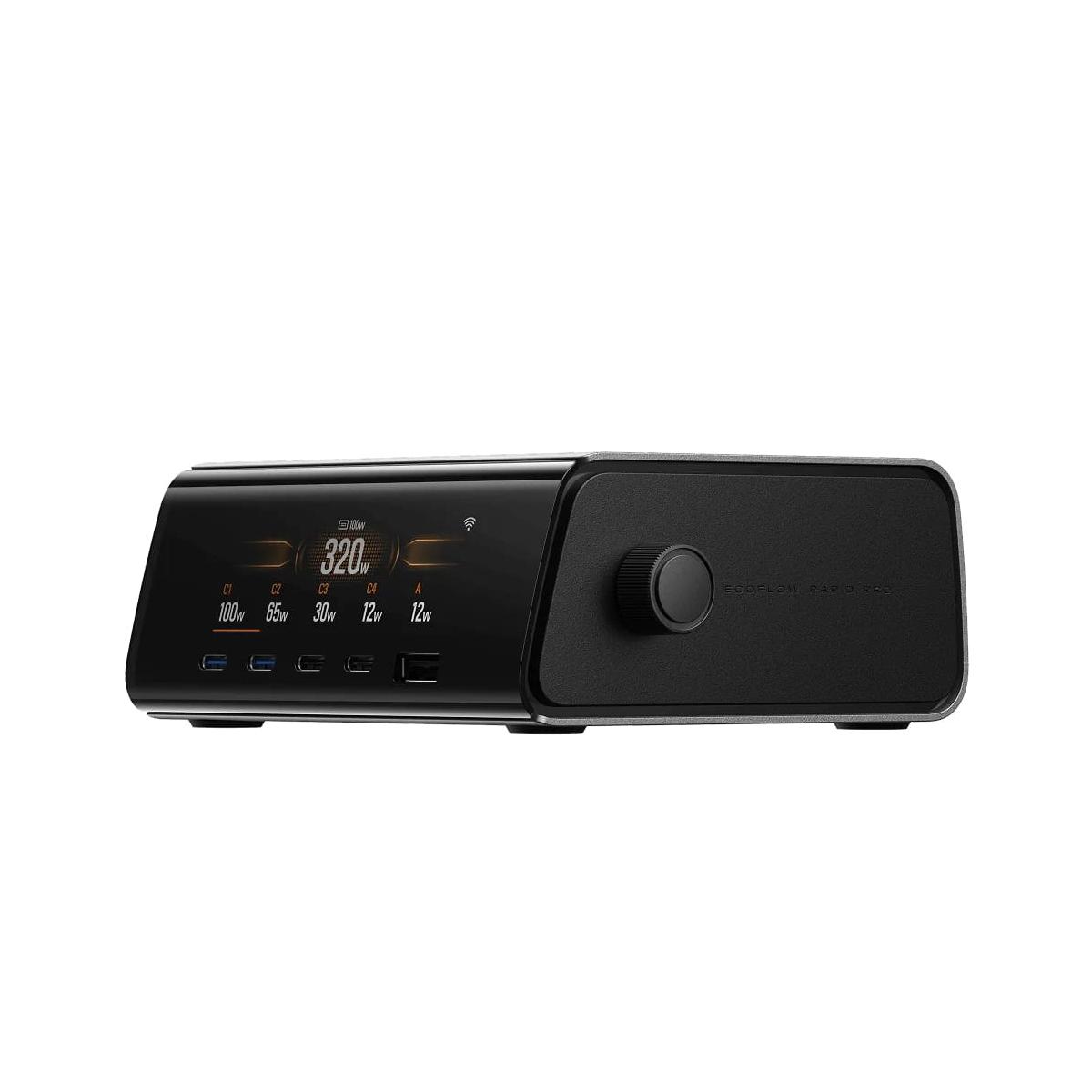 Зарядное устройство EcoFlow RAPID Pro (320 Вт, 5 портов, GaN)