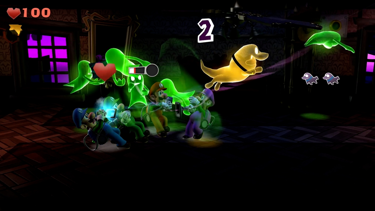 Игра Luigi's Mansion 2 HD (Nintendo Switch, полностью на русском) - фото 2