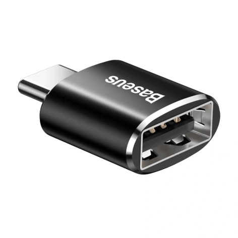Переходник Baseus Mini CATOTG-01 Type-C to USB - фото 2