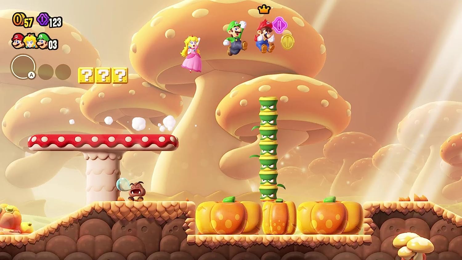 Игра Super Mario Bros. Wonder (Nintendo Switch, полностью на русском) - фото 2