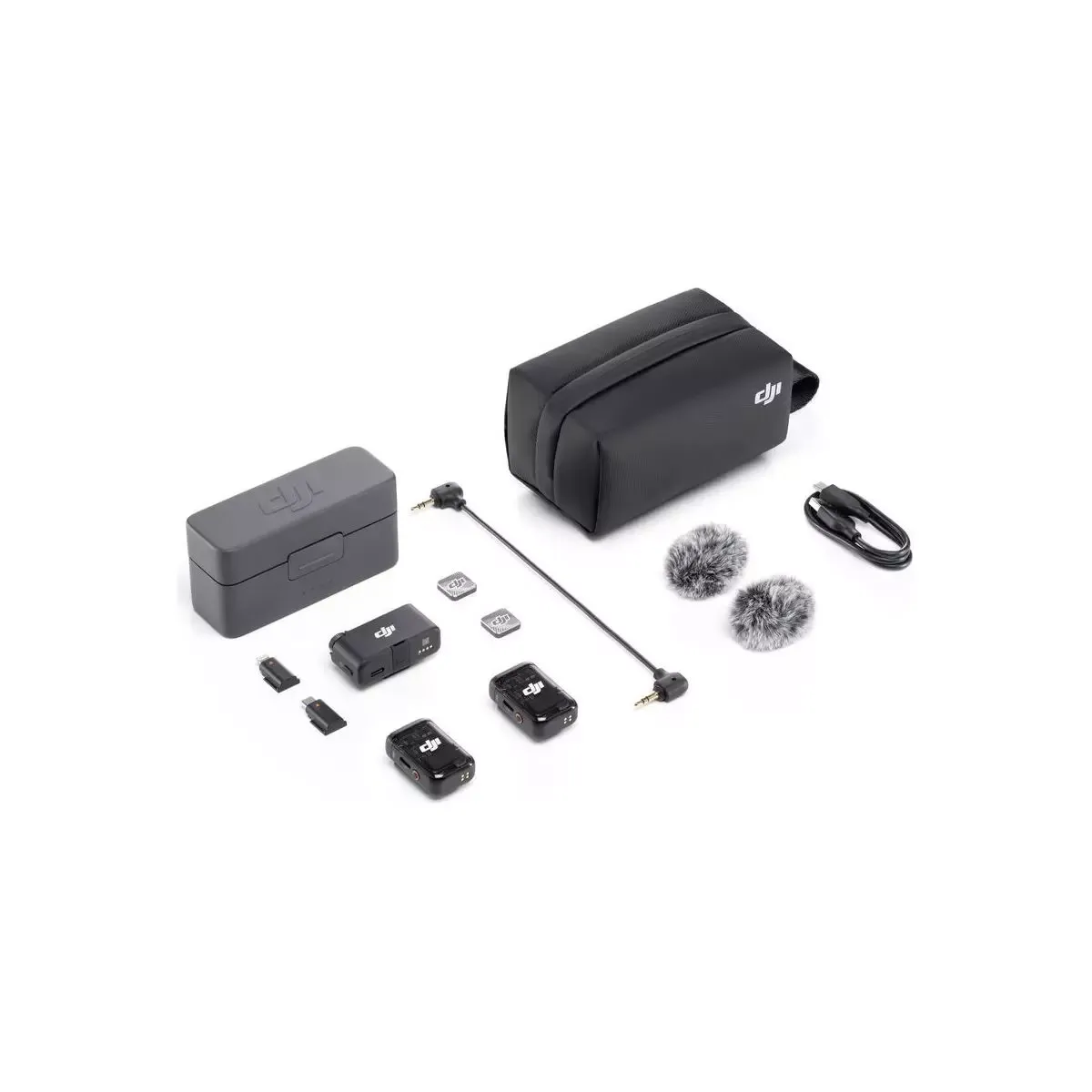 Комплект беспроводных микрофонов DJI Mic 2 (2 TX + 1 RX + Зарядный футляр) 6