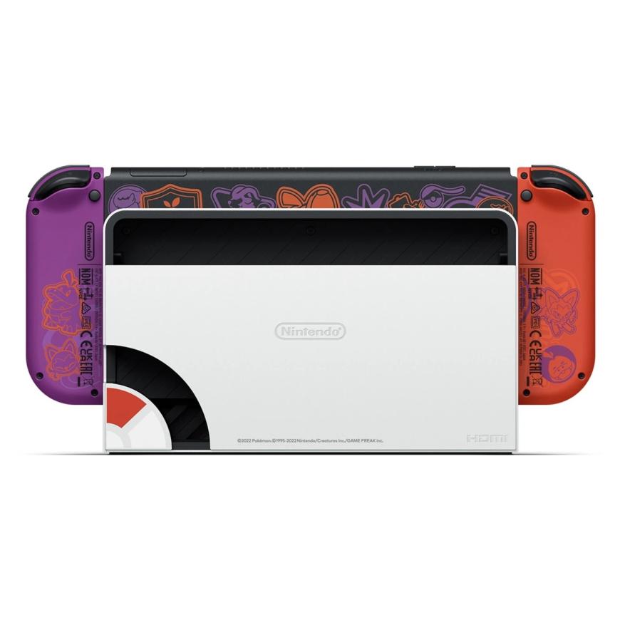 Игровая приставка Nintendo Switch OLED Pokemon Scarlet and Violet Edition 3