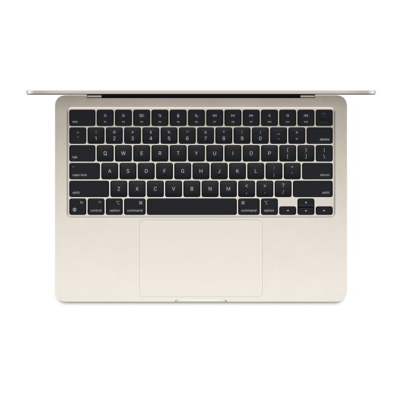 Ноутбук Apple MacBook Air 13" M3 (2024) 8C CPU/8C GPU, 8 ГБ RAM, 256 ГБ SSD, Starlight 3