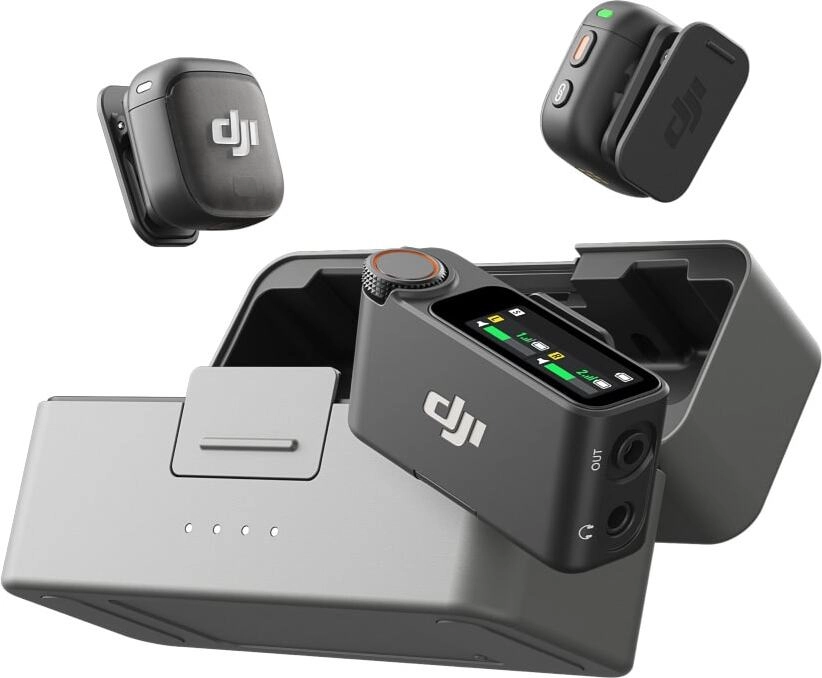 Комплект беспроводных микрофонов DJI Mic 3 (2 TX + 1 RX + Зарядный футляр) 4