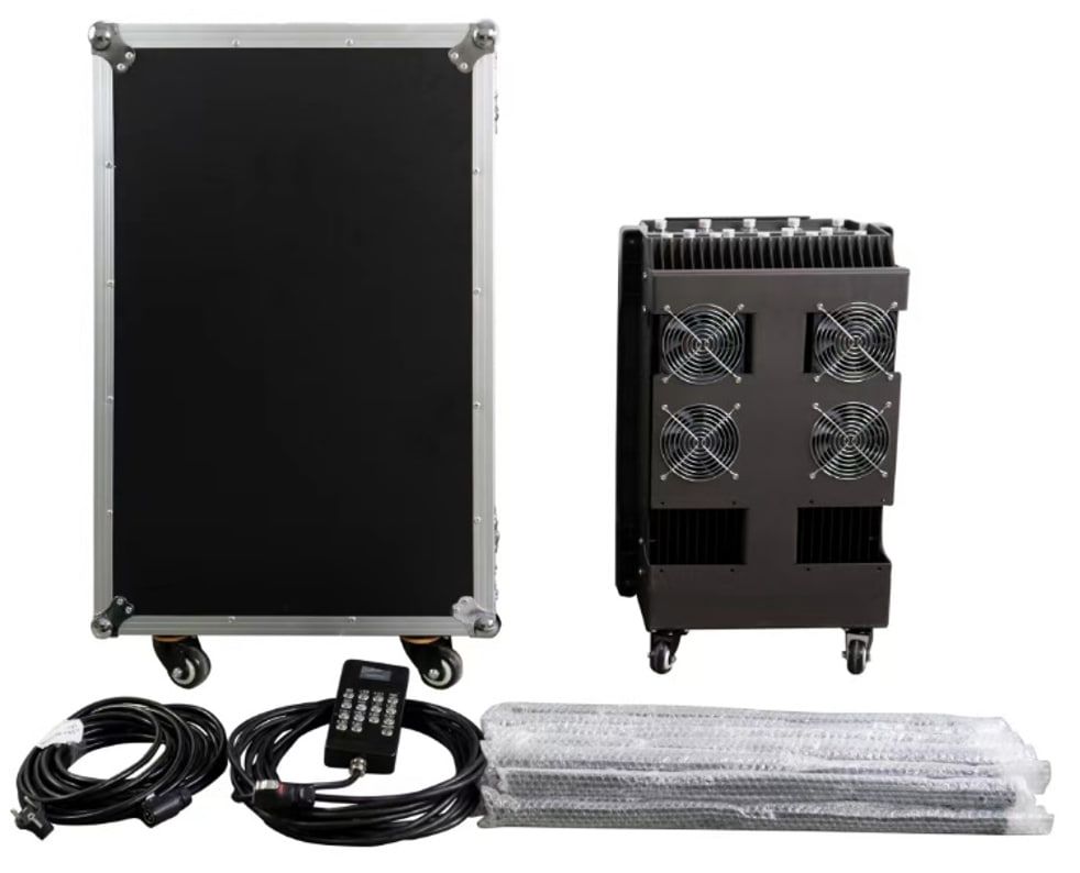 Подавитель дронов "Гром" 10 каналов 600W, Пластиковый кейс - фото 3