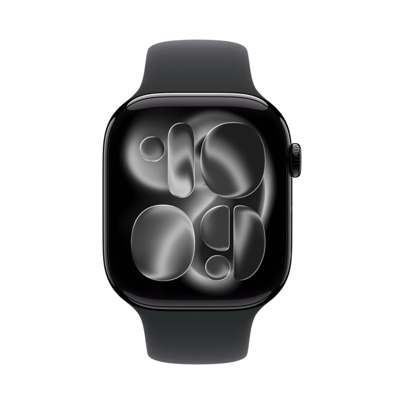 Умные часы Apple Watch Series 11 42 мм Aluminum Черный Оникс Sport Band Черный 2