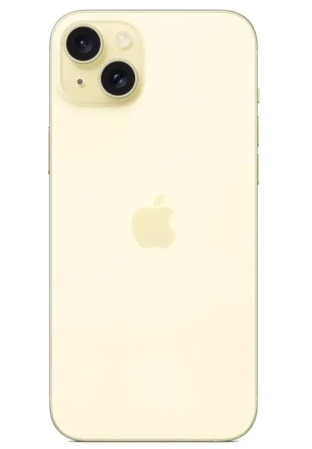 Смартфон Apple iPhone 15 Plus 128 ГБ Желтый (nano SIM+eSIM) - фото 2