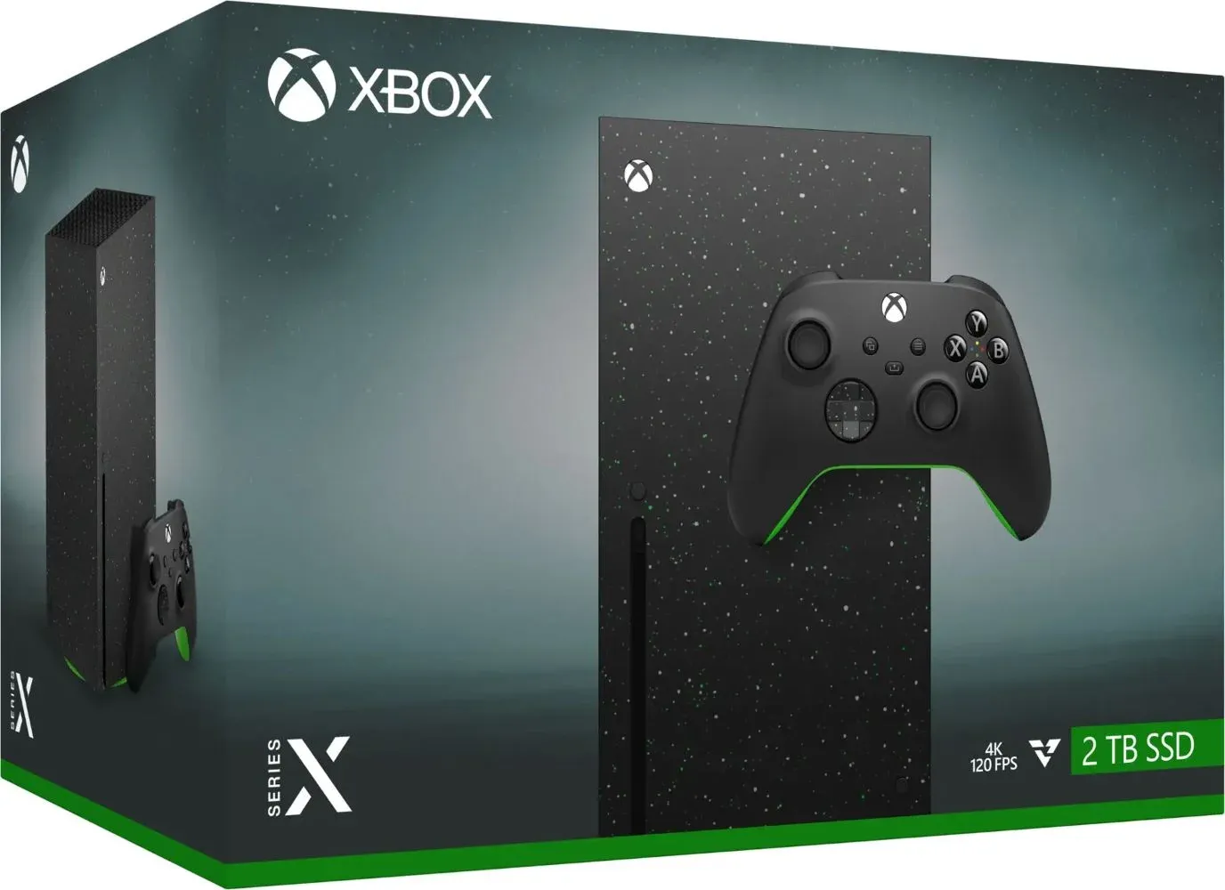 Игровая приставка Microsoft Xbox Series X Galaxy Black 2Tb, чёрный 4
