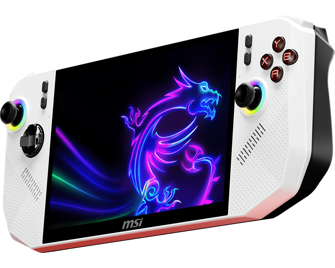 Портативная игровая консоль MSI Claw A8 24/1Tb, белый (Polar Tempest) (BZ2EM)