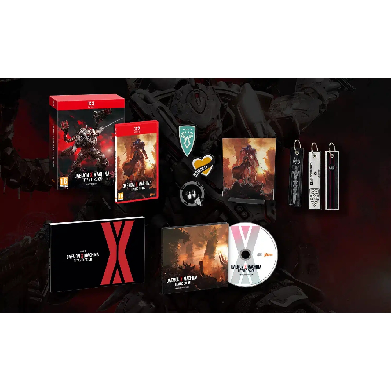 Игра Daemon X Machina: Titanic Scion. Limited Edition (Nintendo Switch 2, английская версия) - фото 2