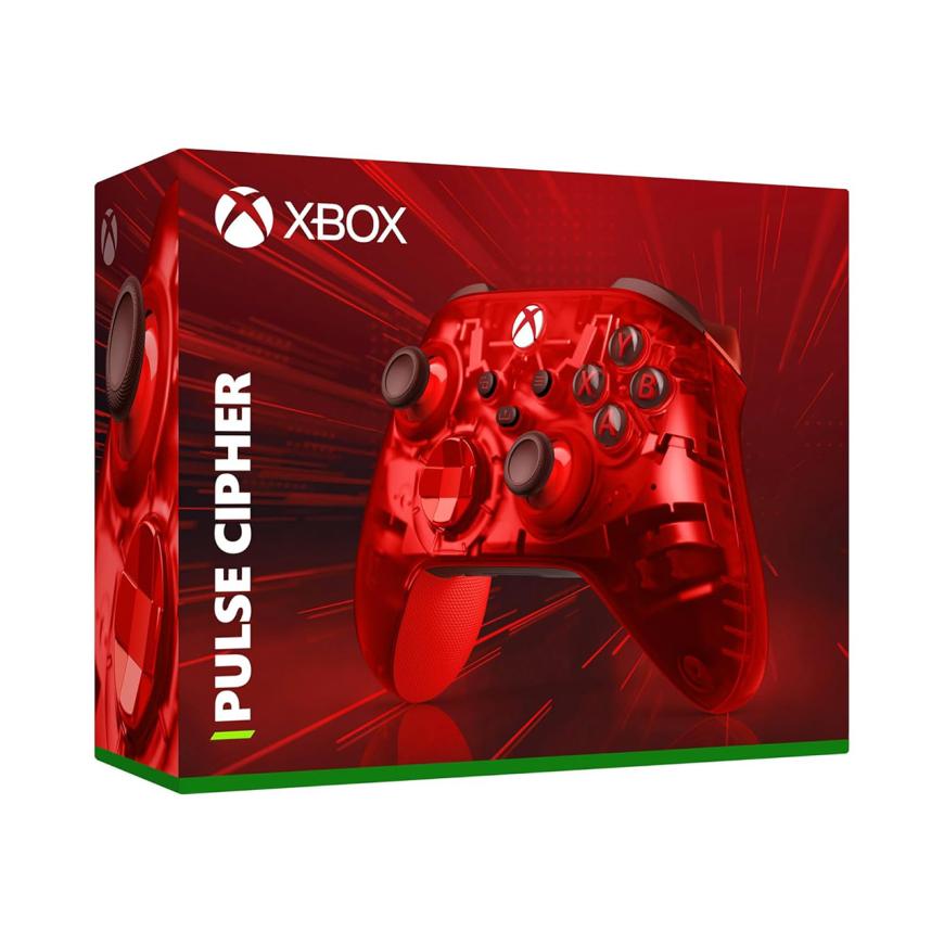 Геймпад Microsoft Xbox Series X|S, прозрачно-красный (Pulse Cipher) 5