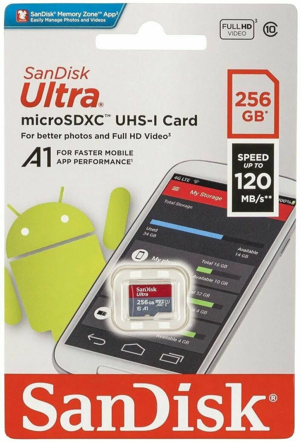 Карта памяти SanDisk MicroSD 256Gb - фото 2