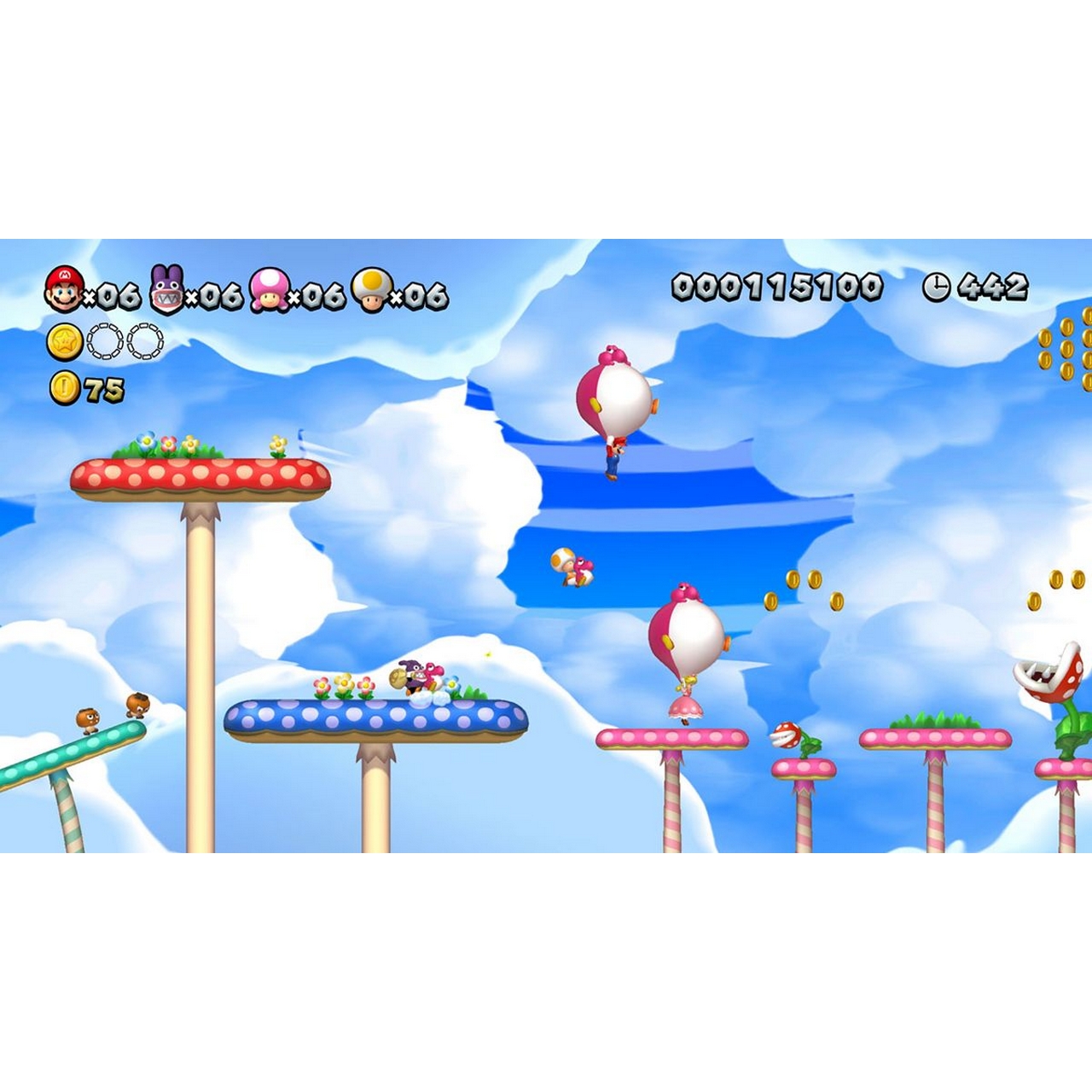 Игра New Super Mario Bros. U Deluxe (Nintendo Switch, русские субтитры) 5