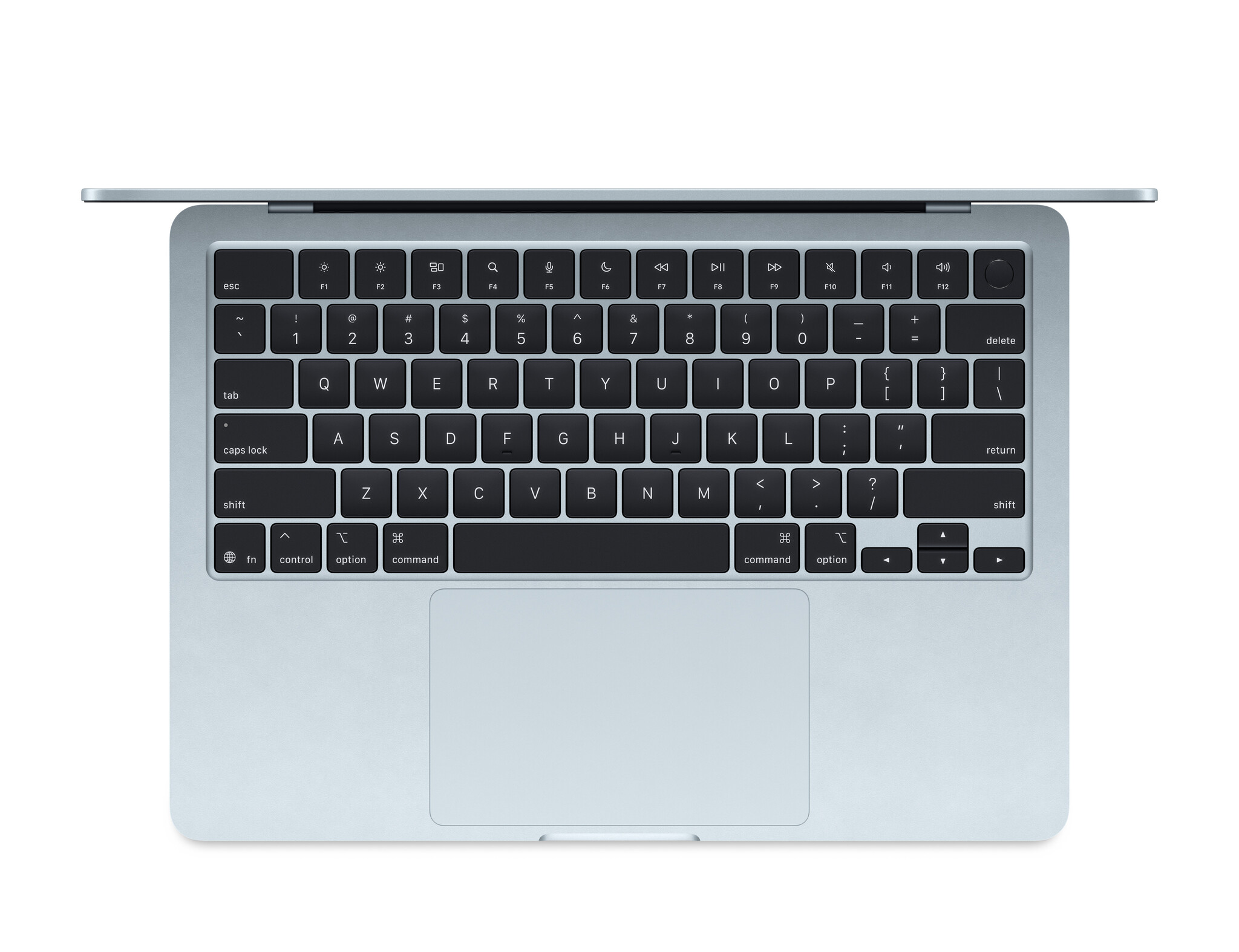 Ноутбук Apple MacBook Air 15.3 (2025) M4 16/256 ГБ Небесно-голубой (MC7A4) - фото 2