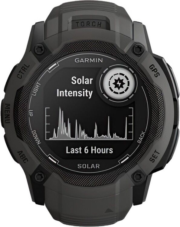 Смарт-часы Garmin Instinct 2X Solar Standard Edition - 50 mm, Черный - фото 2