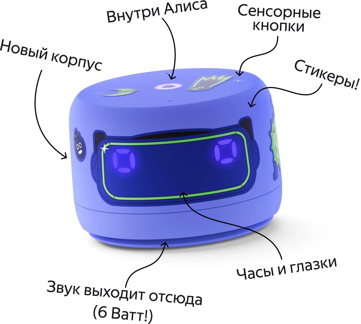 Умная колонка Яндекс станция лайт 2 - Фиолетовый 6