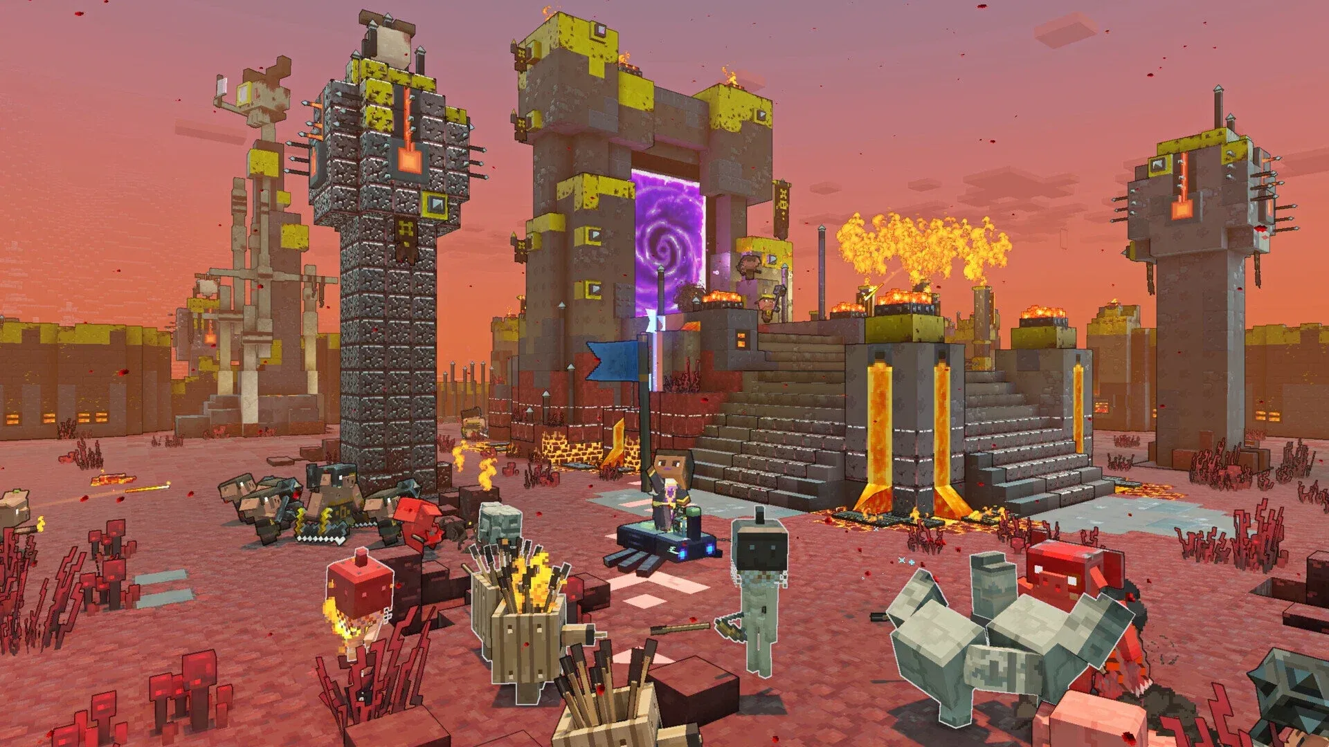 Игра Minecraft Legends (PS5, полностью на русском) 9