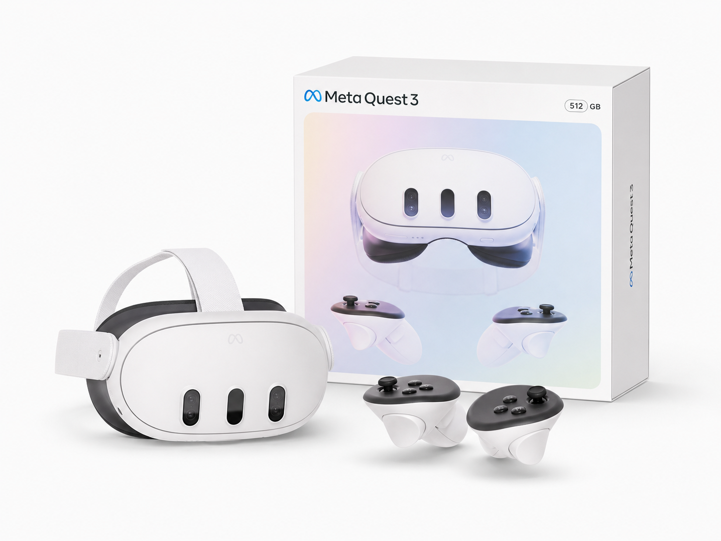 Очки виртуальной реальности Oculus Quest 3 512GB белый