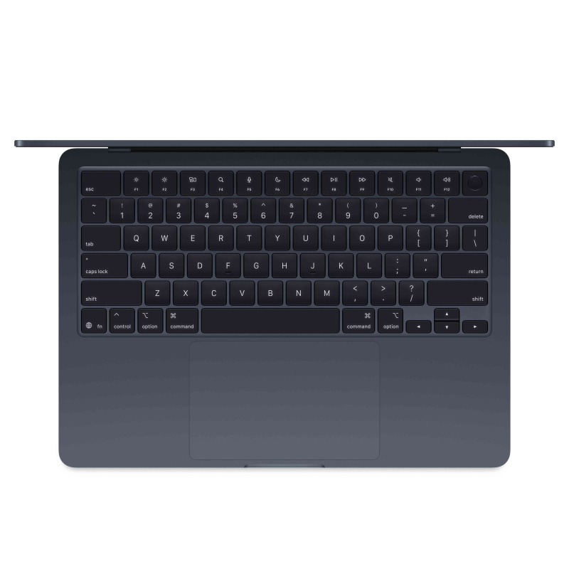 MacBook Air 13" M5 (2026) 10C CPU/8C GPU, 16 ГБ RAM, 512 ГБ SSD, (Midnight | Тёмная ночь) - фото 3