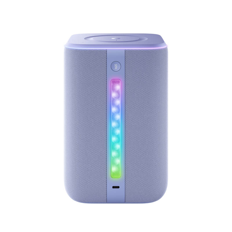 Умная колонка Яндекс Станция 3 Zigbee, Фиолетовый - фото 2