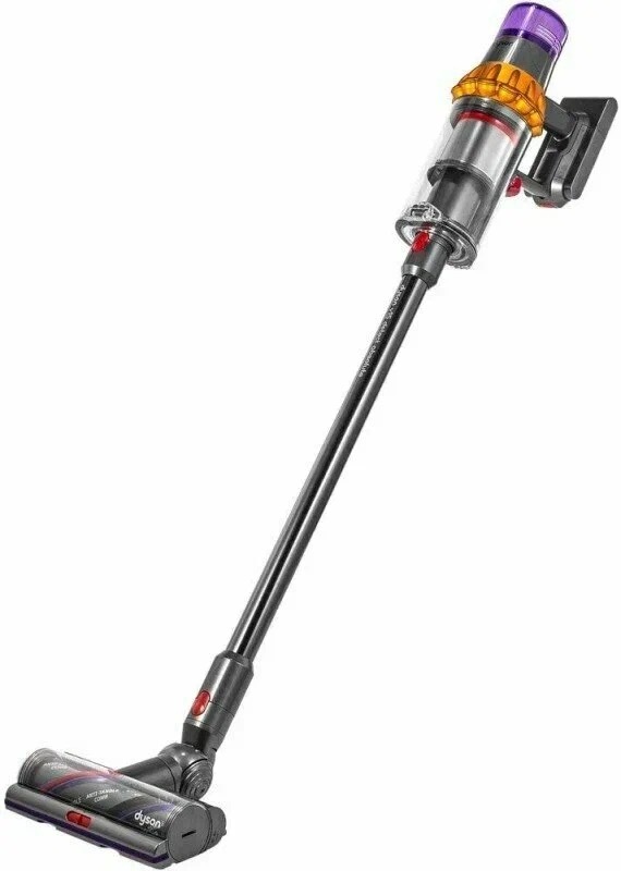 Вертикальный беспроводной пылесос Dyson V15 Detect Absolute SV47 (Yellow / Nickel) EU (Наша вилка) - фото 2