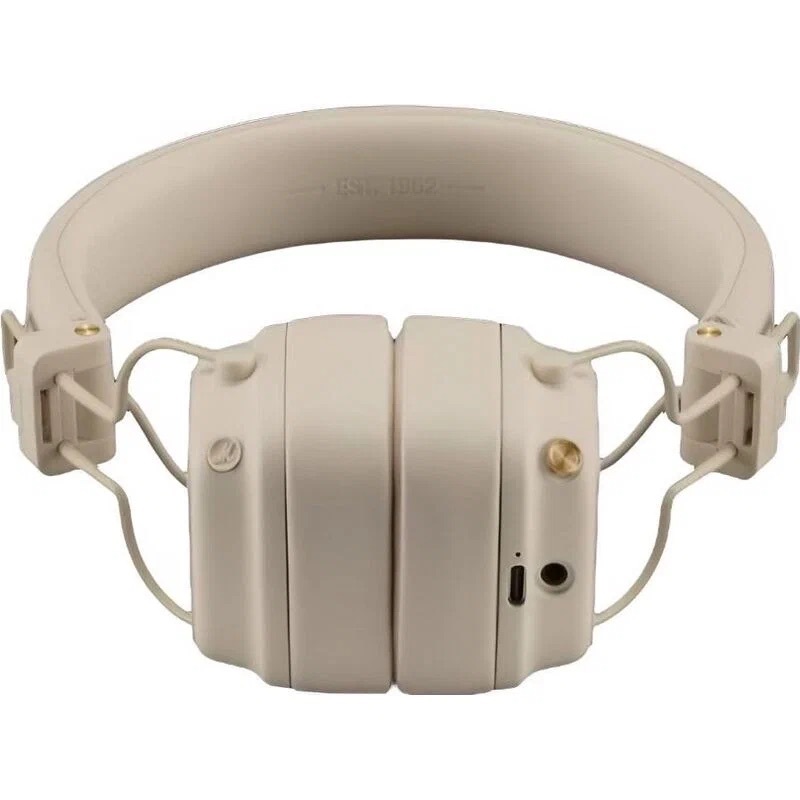 Беспроводные наушники Marshall Major 5 Бежевый - фото 2