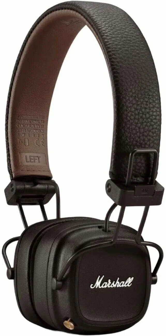Беспроводные наушники Marshall Major 4 Коричневый - фото 2